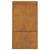 Cutie pentru colet cu depozitare Maro 44 x 22 x 82 cm Oțel GartenMobel Dekor