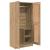 Dulap cu raft artisian oak 82.5 x 51.5 x 180 cm Lemn compozit GartenMobel Dekor