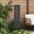 Ecran de intimitate pentru grădină Floral Negru 32 x 140 cm GartenMobel Dekor