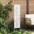 Ecran de intimitate pentru grădină Floral Alb 32 x 140 cm GartenMobel Dekor