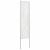 Ecran de intimitate pentru grădină Floral Alb 32 x 140 cm GartenMobel Dekor