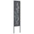 Ecran de intimitate pentru grădină Floral Antracit 32 x 140 cm GartenMobel Dekor