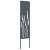 Ecran de intimitate pentru grădină Antracit 32 x 140 cm GartenMobel Dekor