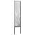 Ecran de intimitate pentru grădină Argintiu 32 x 140 cm GartenMobel Dekor