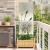 Ecran de intimitate pentru grădină Argintiu 50 x 140 cm GartenMobel Dekor
