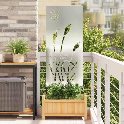 Ecran de intimitate pentru grădină Argintiu 50 x 140 cm GartenMobel Dekor