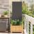 Ecran de intimitate pentru grădină Traforaj Negru 50 x 140 cm GartenMobel Dekor