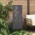 Ecran de intimitate pentru grădină Floral Antracit 50 x 140 cm GartenMobel Dekor
