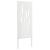 Ecran de intimitate pentru grădină Floral Alb 50 x 140 cm GartenMobel Dekor