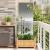 Ecran de intimitate pentru grădină Argintiu 50 x 140 cm GartenMobel Dekor