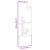 Ecran de intimitate pentru grădină Argintiu 50 x 140 cm GartenMobel Dekor
