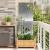 Ecran de intimitate pentru grădină Argintiu 50 x 140 cm GartenMobel Dekor