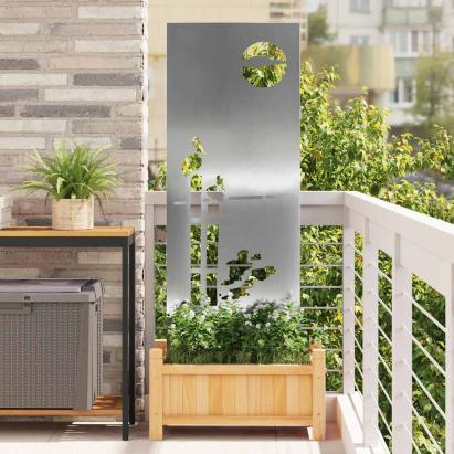 Ecran de intimitate pentru grădină Argintiu 50 x 140 cm GartenMobel Dekor