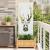 Ecran de intimitate pentru grădină Animal Print Alb 50 x 140 cm GartenMobel Dekor