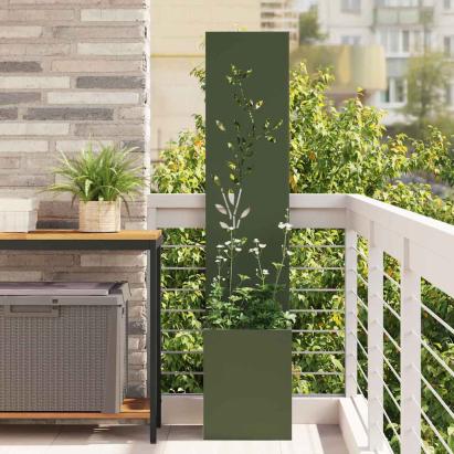 Ecran de intimitate pentru grădină Olivengrønn 32 x 140 cm GartenMobel Dekor