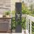 Ecran de intimitate pentru grădină Negru 32 x 140 cm GartenMobel Dekor