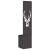 Ecran de intimitate pentru grădină Negru 32 x 140 cm GartenMobel Dekor