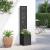 Ecran de intimitate pentru grădină Traforaj Negru 32 x 140 cm GartenMobel Dekor