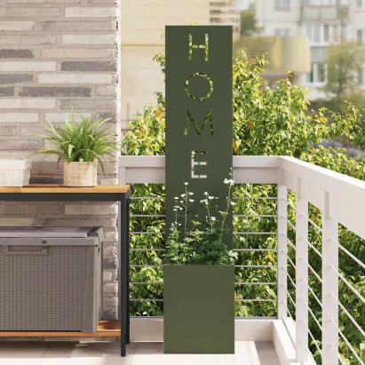 Ecran de intimitate pentru grădină Olivengrønn 32 x 140 cm GartenMobel Dekor