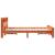 Cadru de pat Maro ceruit 135 x 190 cm Lemn masiv de pin GartenMobel Dekor