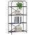 Raft pentru cărți Stejar negru 80 x 30 x 146 cm Lemn compozit GartenMobel Dekor