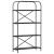 Raft pentru cărți Stejar negru 80 x 30 x 146 cm Lemn compozit GartenMobel Dekor
