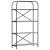 Raft pentru cărți sonoma gri 80 x 30 x 146 cm Lemn compozit GartenMobel Dekor