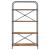 Raft pentru cărți Lemn vechi 80 x 30 x 146 cm Lemn compozit GartenMobel Dekor