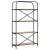 Raft pentru cărți stejar artizanal 80 x 30 x 146 cm GartenMobel Dekor