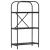 Raft pentru cărți Stejar negru 60 x 30 x 109 cm Lemn compozit GartenMobel Dekor