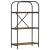 Raft pentru cărți Stejar afumat 60 x 30 x 109 cm Lemn compozit GartenMobel Dekor
