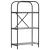 Raft pentru cărți sonoma gri 60 x 30 x 109 cm Lemn compozit GartenMobel Dekor