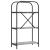 Raft pentru cărți sonoma gri 60 x 30 x 109 cm Lemn compozit GartenMobel Dekor