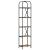 Raft pentru cărți Stejar afumat 40 x 30 x 183 cm Lemn compozit GartenMobel Dekor