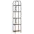 Raft pentru cărți Stejar afumat 40 x 30 x 183 cm Lemn compozit GartenMobel Dekor
