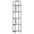 Raft pentru cărți sonoma gri 40 x 30 x 183 cm Lemn compozit GartenMobel Dekor