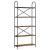 Raft pentru cărți Stejar afumat 80 x 30 x 183 cm Lemn compozit GartenMobel Dekor