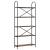 Raft pentru cărți Stejar afumat 80 x 30 x 183 cm Lemn compozit GartenMobel Dekor