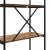 Raft pentru cărți Lemn vechi 80 x 30 x 183 cm Lemn compozit GartenMobel Dekor