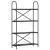 Raft pentru cărți Stejar negru 80 x 30 x 146 cm Lemn compozit GartenMobel Dekor