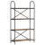 Raft pentru cărți Stejar afumat 80 x 30 x 146 cm Lemn compozit GartenMobel Dekor