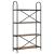 Raft pentru cărți Stejar afumat 80 x 30 x 146 cm Lemn compozit GartenMobel Dekor