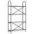 Raft pentru cărți sonoma gri 80 x 30 x 146 cm Lemn compozit GartenMobel Dekor