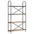 Raft pentru cărți stejar artizanal 80 x 30 x 146 cm GartenMobel Dekor