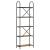 Raft pentru cărți Stejar afumat 60 x 30 x 183 cm Lemn compozit GartenMobel Dekor
