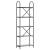 Raft pentru cărți sonoma gri 60 x 30 x 183 cm Lemn compozit GartenMobel Dekor