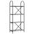 Raft pentru cărți sonoma gri 60 x 30 x 146 cm Lemn compozit GartenMobel Dekor