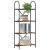 Raft pentru cărți Lemn vechi 60 x 30 x 146 cm Lemn compozit GartenMobel Dekor