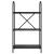 Raft pentru cărți Stejar negru 60 x 30 x 109 cm Lemn compozit GartenMobel Dekor
