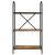 Raft pentru cărți Stejar afumat 60 x 30 x 109 cm Lemn compozit GartenMobel Dekor
